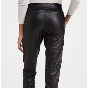 Commando Faux Leather Jogger